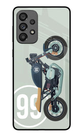 Classic Cafe Racer 99 Samsung A73 5G Glass Case